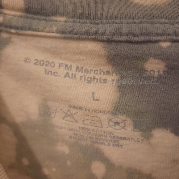 Fleetwood Mac Rumors Tie Dyed Tee Oversized Large - Picture 5 of 7